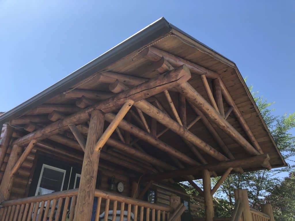 log home refinishing bountiful utah