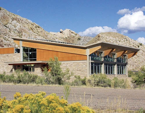 Vernal Dinosaur Quarry Visitor Center and Fossil Site Buildings